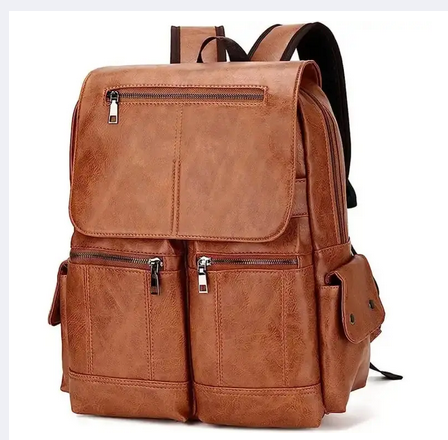 Stylish Korean Pu Leather Backpack | Fashion Bags For Men and Women