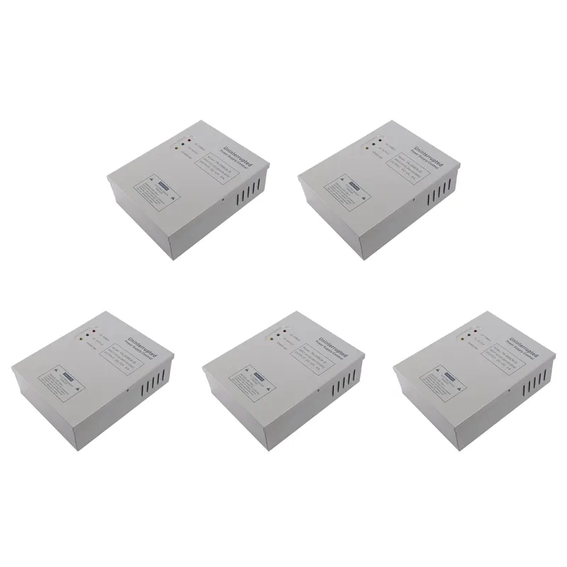 JINMY 5X 208CK-D AC 110-240V DC 12V/5A Door Access Control System Switching Supply Power UPS Power Supply