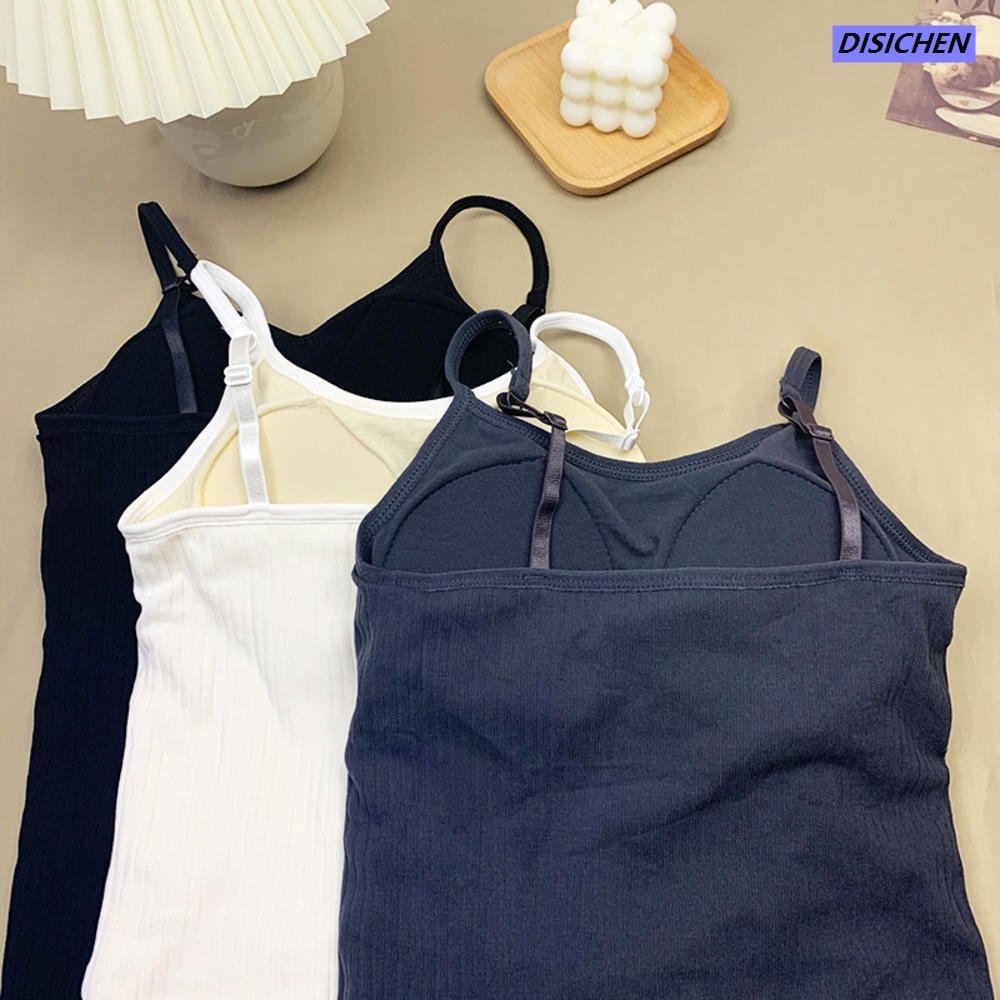 DISICHEN 【Booming】 Nylon Adjustable Warm Vest With Chest Pads Gray/Black/White Warm Vest Vest for Cold-Proof Autumn Clothes Elegant Interior Design