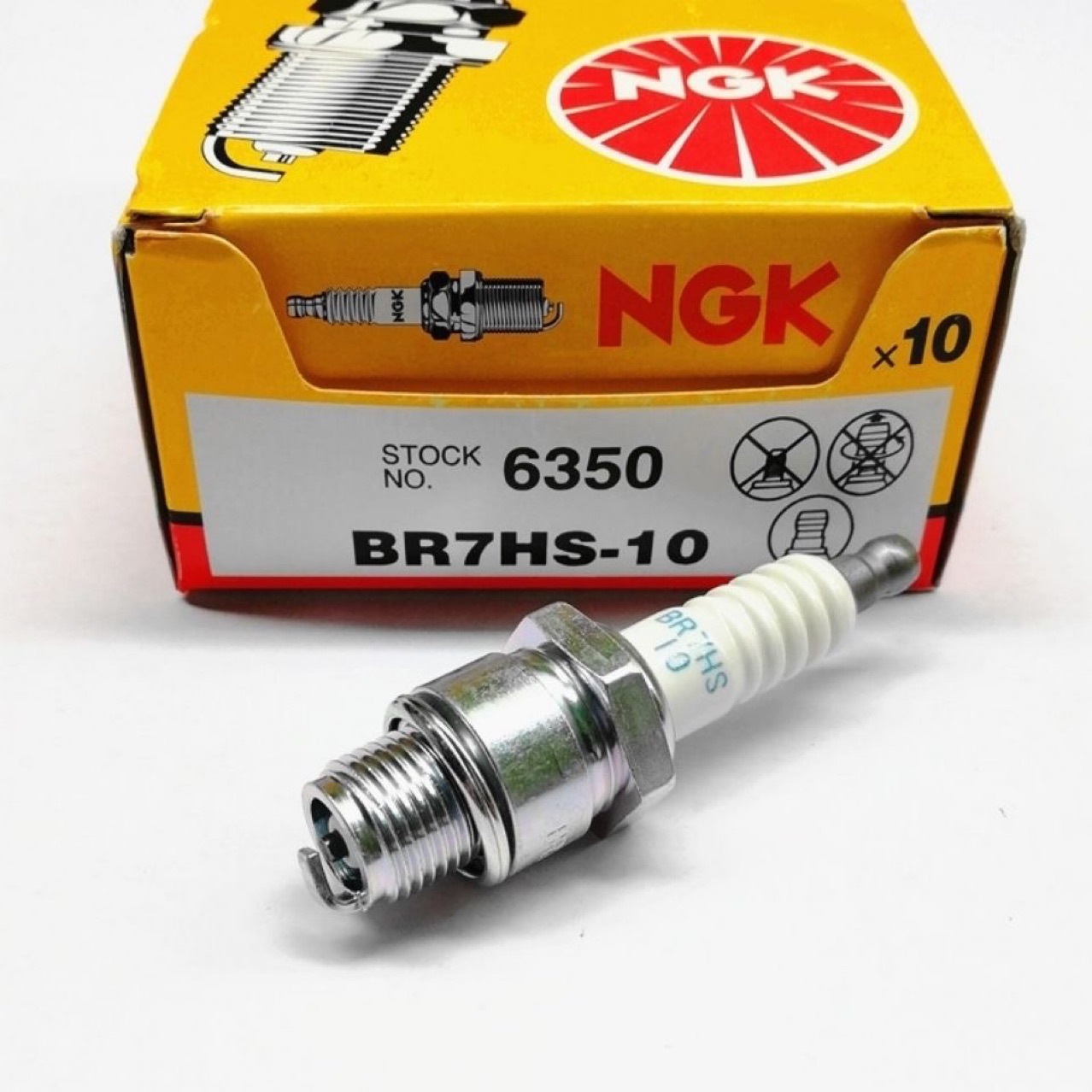 NGK Spark Plug BR7HS-10 BR8HS-10 Two-stroke boat hook-up motorboat speedboat outboard motor lifeboat