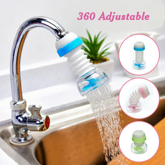 tap water faucet sprayer adjustable 360 degree rotation