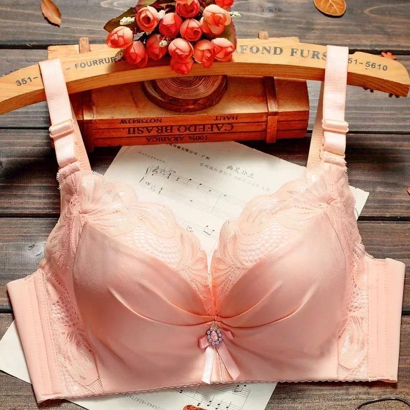Sales promotion Comfortable Bra Deep V Lace Thin Soft Underwear Lingeries Set Bras Clothing Women Sets Woman Lingerie Push Up Swimwear Top