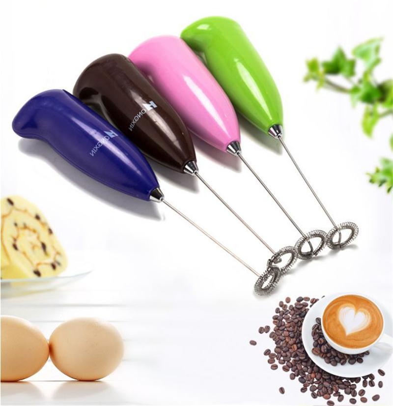 Battery Operated Mini Milk Frother & Coffee Blender | Handheld Egg Beater Mixer for Milk, Coffee & Latte