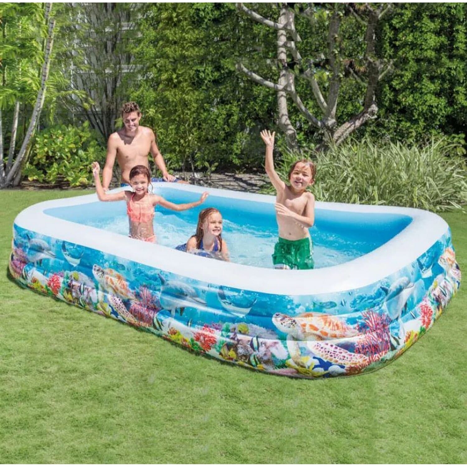 CozyKids - Intex 58485 Inflatable Swimming Pool Big Size