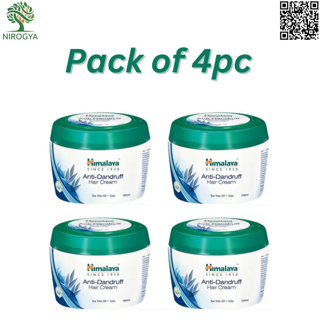 Himalaya Anti-Dandruff Hair Cream 100ml Pack of 4pc