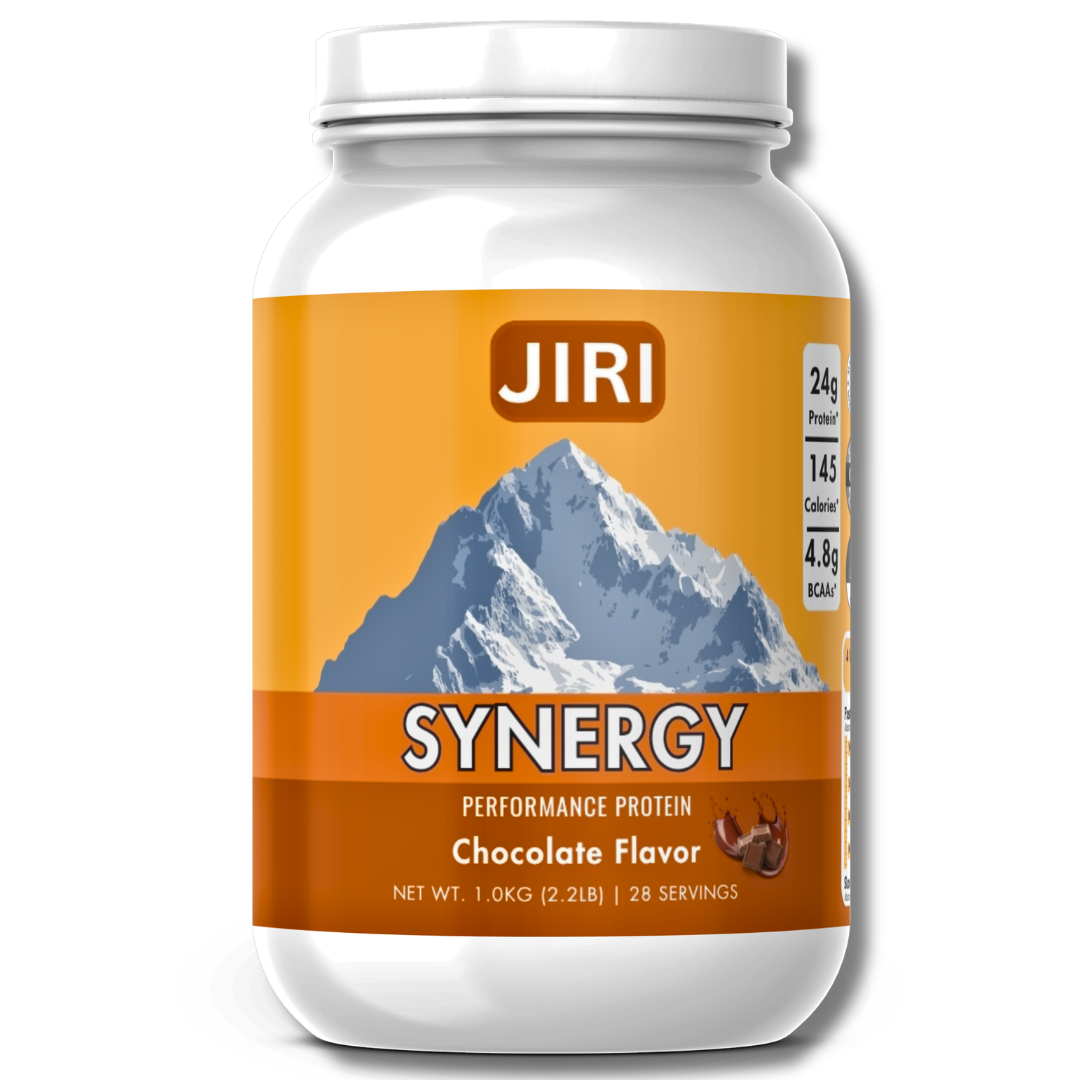 Jiri Nutrition Synergy Protein (Whey + Plant Protein), Chocolate Flavor 1kg