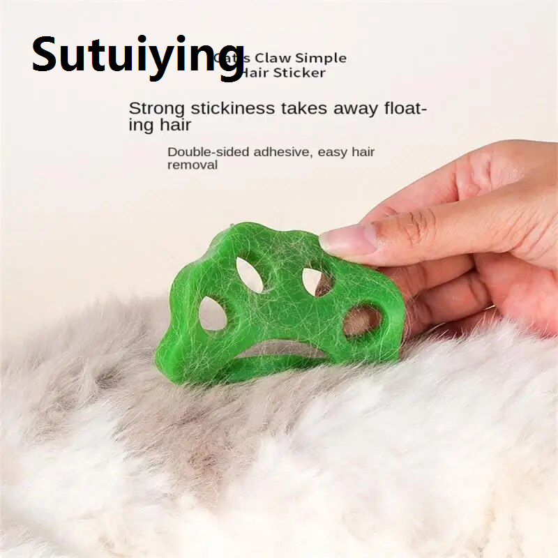 Sutuiying transparent bag 2/4PCS Pellet Remover Clothes Dryer Lint Remover for Clothing Cleaning Laundry Tools Reusable Washing Machine Pet Hair Trap Cat