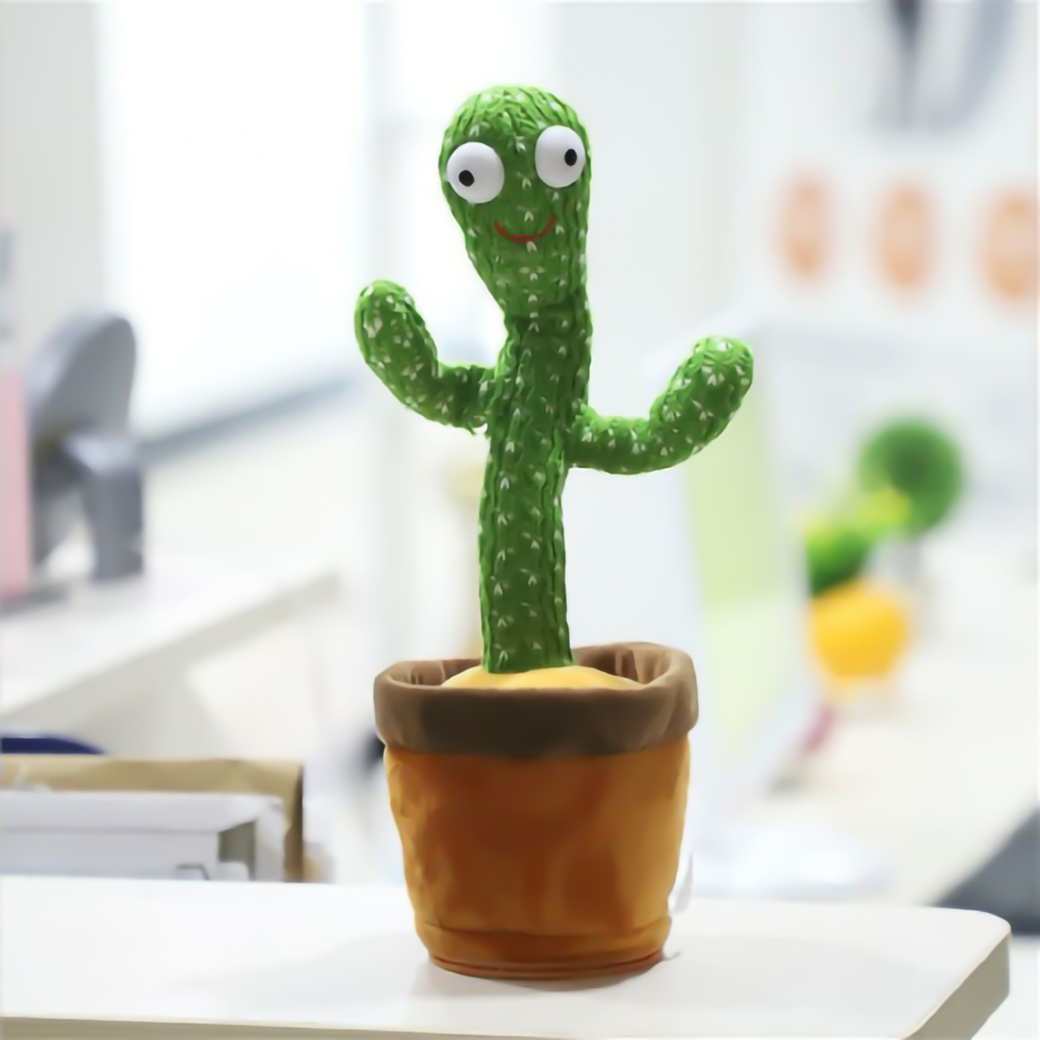 Kids Dancing Talking Cactus Toys For Baby Boys And Girls, Sunny Cactus Toy Electronic Plush Toy Singing