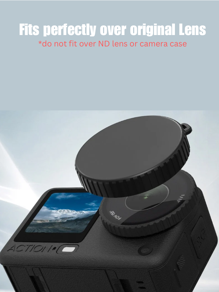 DJI OSMO ACTION 5 Pro OSMO4 OSMO3 Camera Lens Cap SIlicone Protective Cap Prevent Lens Damage Dust Scratches Lens Protective Accessories (1pc)