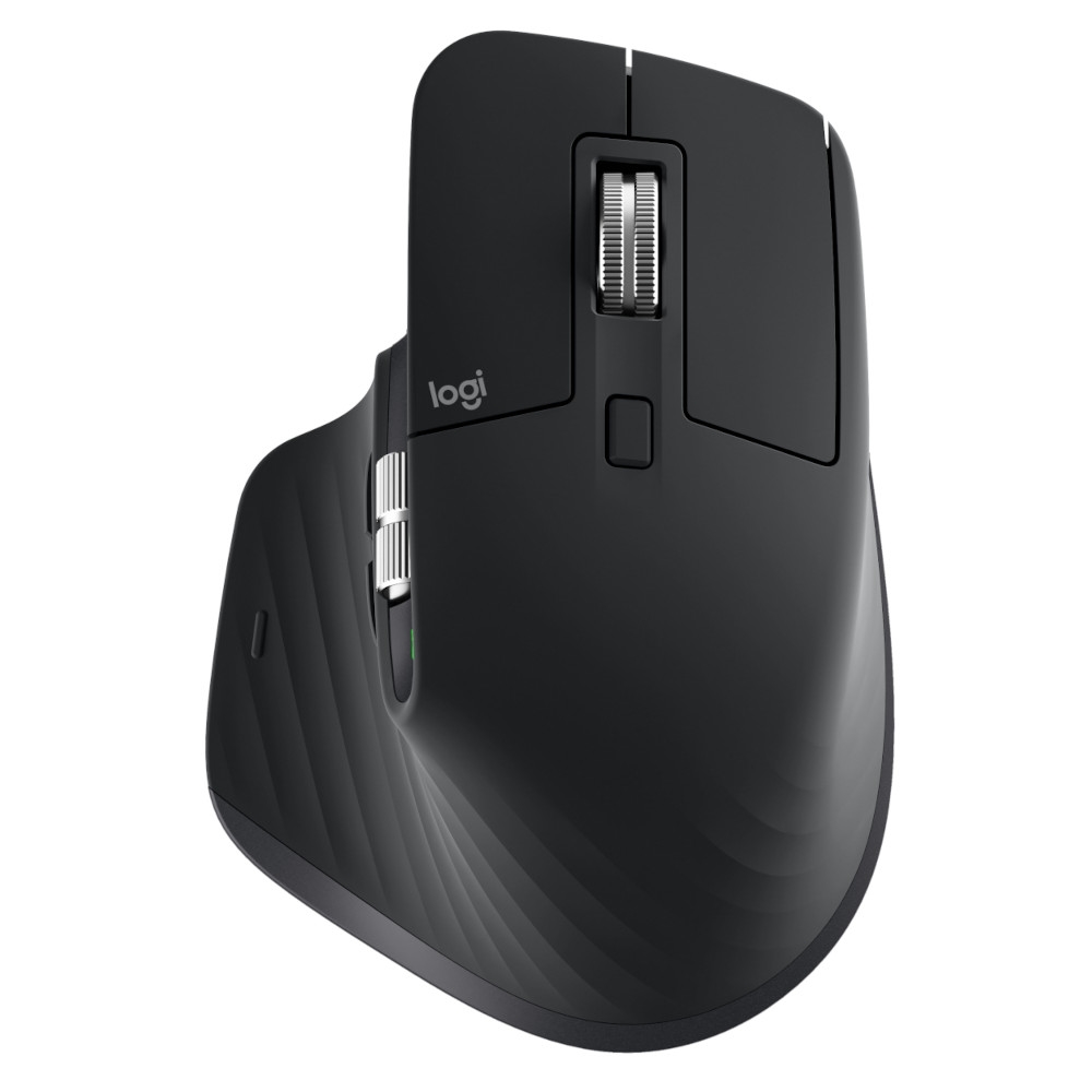 Logitech MX Master 3S | Wireless Performance Mouse, Ultra-Fast Scrolling, Ergo, 8K DPI, Track on Glass, Quiet Clicks, USB-C, Bluetooth, Windows, Linux, Chrome-Graphite