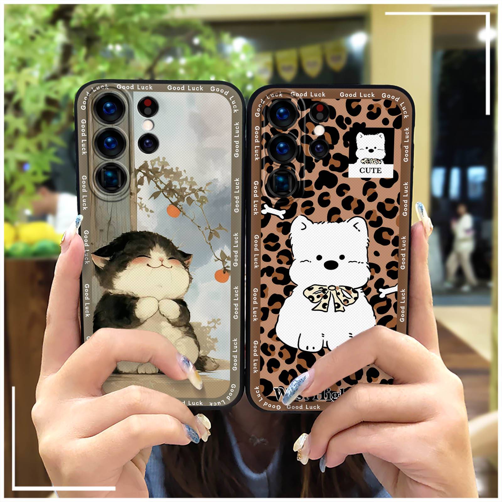 Soft case Phone Pouch Phone Case For Samsung Galaxy S26 Ultra Full wrap Back Cover Durable Graffiti Silicone Protective