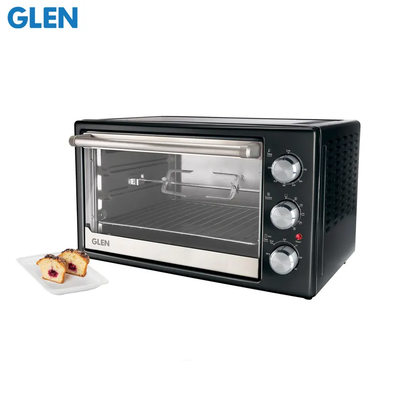 Glen Oven Toaster Griller 42L (OTG) Convection Fan, Motorized Rotisserie 2000W