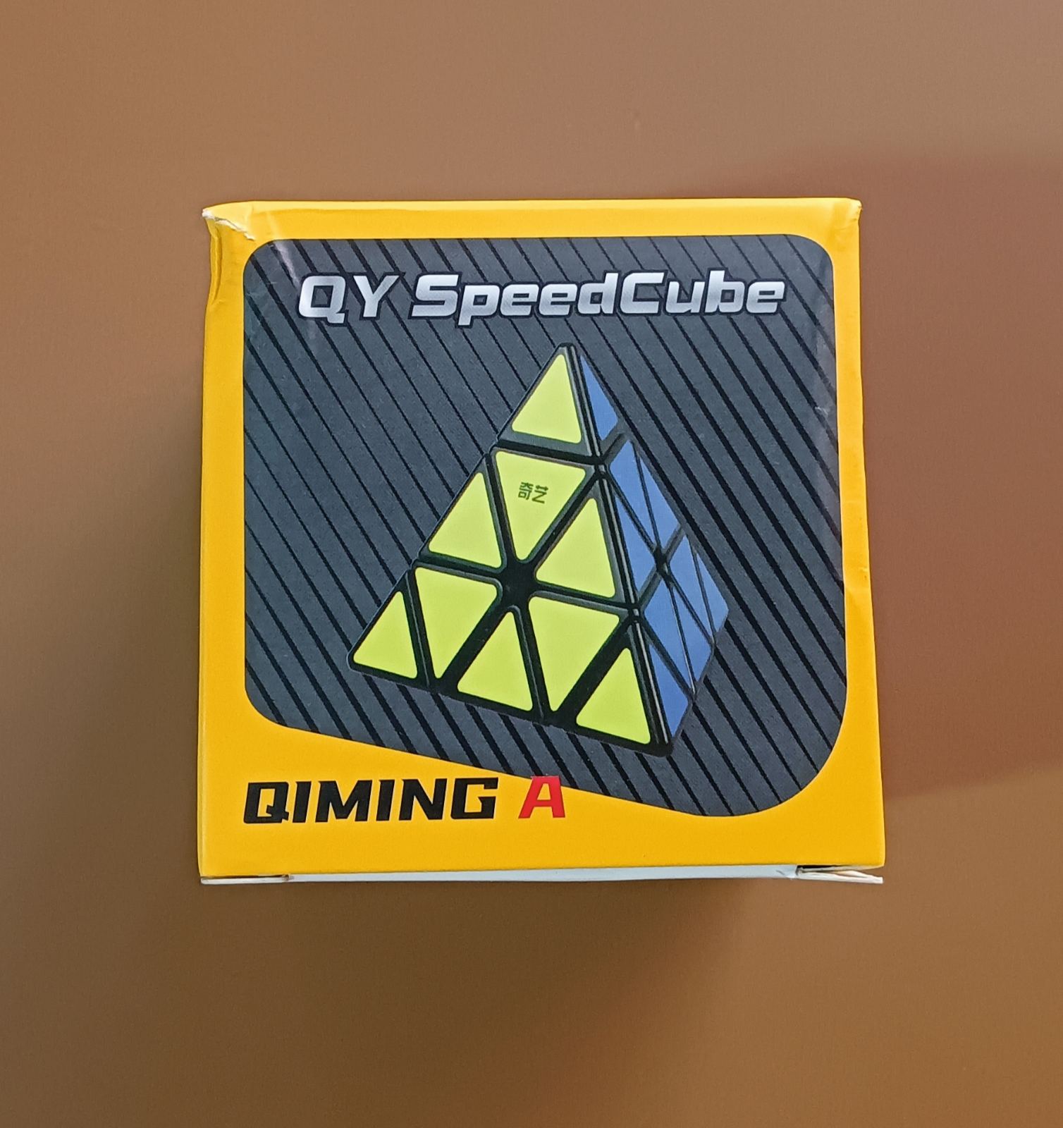QY Pyramid Puzzle Cube - Brain Teaser Game