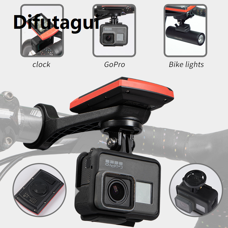 Difutagui Luxury SUKOU Bicycle Meter base Road MTB Bike handlebar For Garmin Edge520 or XOSS iGPSPORT bryton Bracket for Mileage Calculator