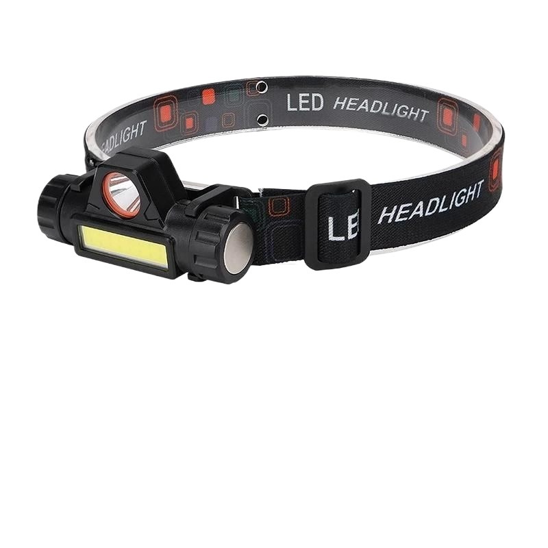 Multifunctional Waterproof Powerful LED Headlamp XPE + COB USB Rechargeable Headlight Head - LED Lights