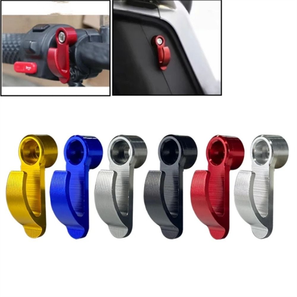 Moped CNC Dirt Bike Electric Scooter Bag Carry Hook Aluminium Alloy Motorcycle Hook Motorbike Hook Single Hole Hook Helmet Carry Hook