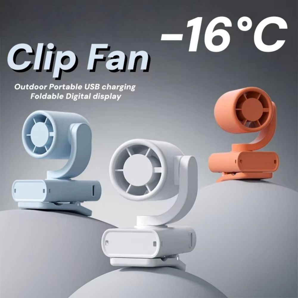 Unisex Portable Solar Powered Fan Small Mini Hat Clip Fan Lightweight Rechargeable Cooling Fan Travel
