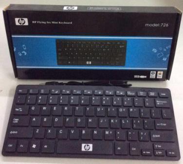 HP mini USB Keyboard For Universal PC Laptop (Black)