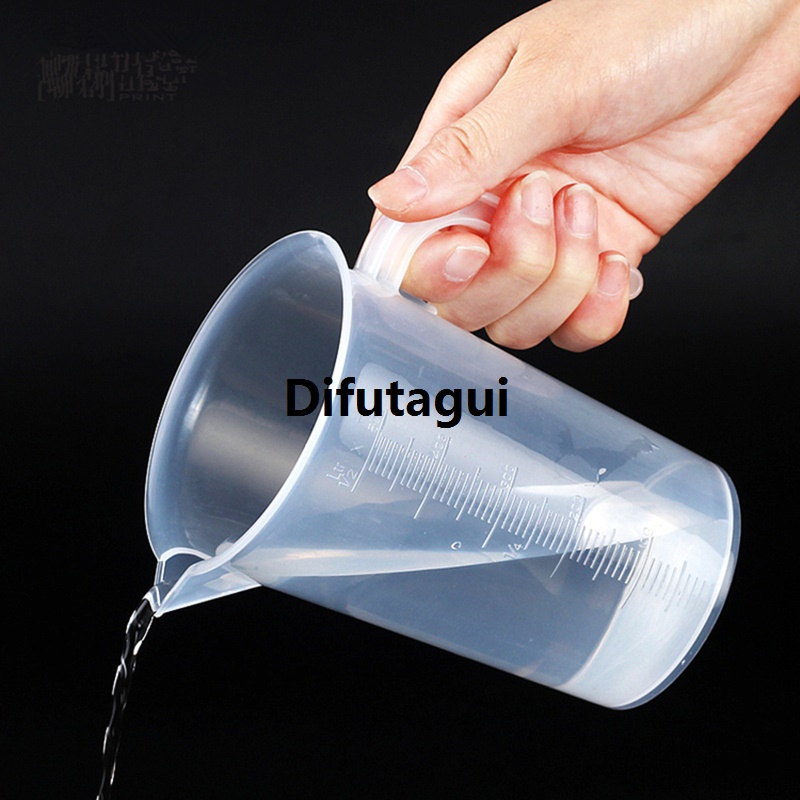 Difutagui Bargain price Cooking Tool Kichen Handle Round Measuring Cup ml 250 Measurement 2025 1 PC Offer [Special] CUP100/PP Plastic Cone Kitchen Digital Thickness Used