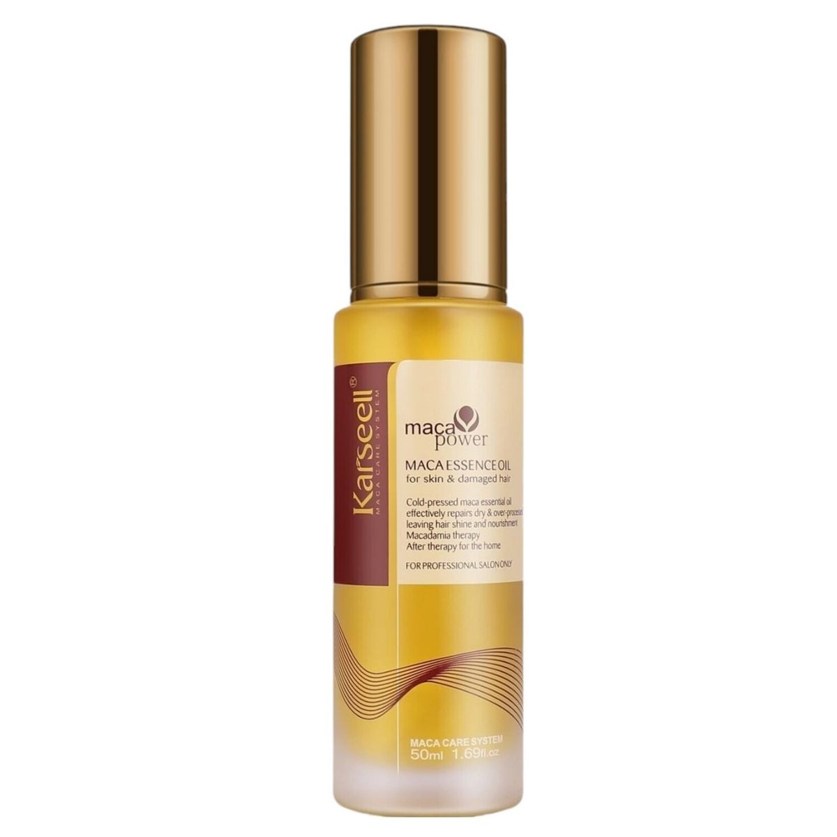 Karseell Moroccan Argan Oil Dry Damaged Hair Healing Cold Pressed Unisex 50ml