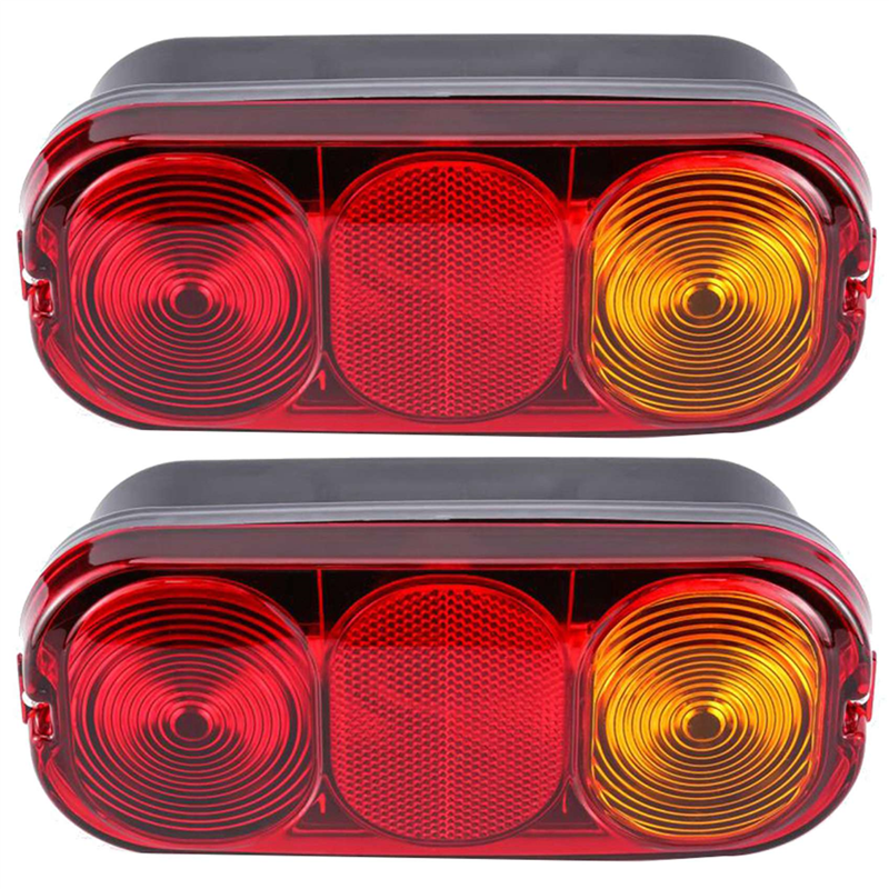2X Excavator Rear Turn Signal Lamp Rear Brake Tail Lamp for 2CX 3CX 4CX Project 12 & 21