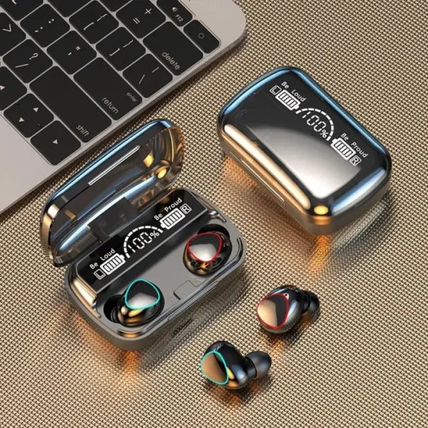 Bizzy Branded AirPods Pro Wireless Bluetooth EarBuds Stereo Earphones bluetooth ear phone Ear Buds AIrdots Premium Quality