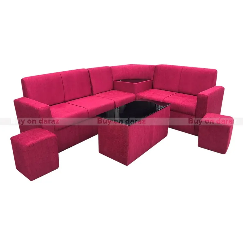 Sofa Set With Muda L Shaped Corner