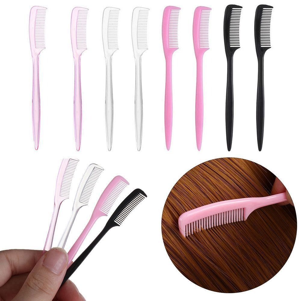 5pcs New 9cm/10.3cm/7.5cm Plastic Comb Cute Transparent Eyelash Eyebrow Comb Doll Mini Comb BJD Doll/1/3 1/4 1/6 1/8 Doll