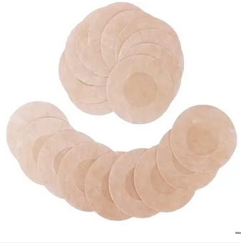 5 Pairs Disposable Nipple Breast Cover For Women | Adhesive Pasties | Non Woven Fabric | Petal Round Pasties |
