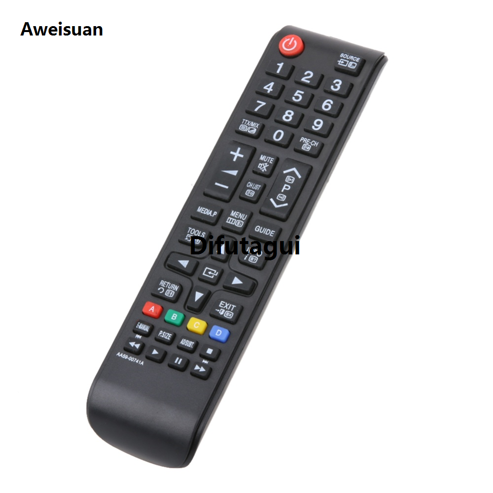 Difutagui High Quality AA59-00741A Replacement Remote Control for Samsung TV AA59-0049 Luxury AA59-00666A AA59-00602A Remote Control for Samsung HD LED 4K TV