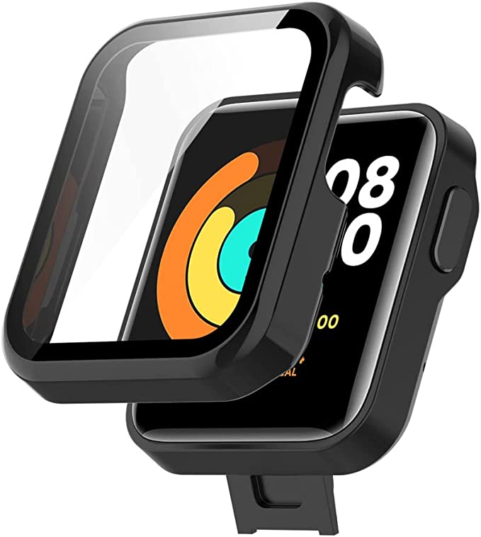 TPU Screen Protective Case Cover For Xiaomi Mi Watch Lite Full Screen Protective Shell for Redmi Watch Case Cover