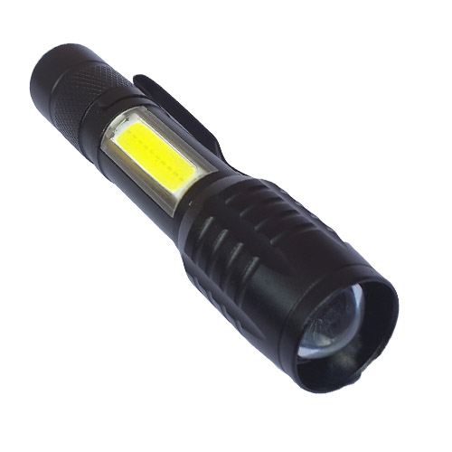 2 In 1 Led Touch Light Super Bright Weather-resistant Rechargable Flash Light