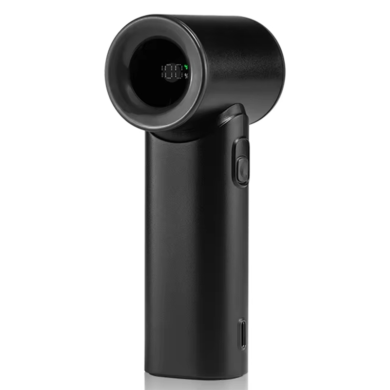 Low Noise Airflow Handheld Electric Fan Mini Turbo Air Cooling Fan for Office Outdoor Travel