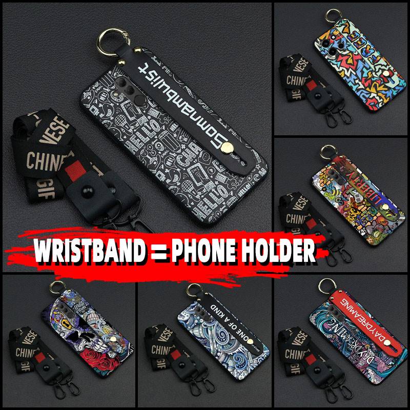 Dirt-resistant Phone Holder Phone Case For 1+Turbo 6/OnePlus Turbo 6 Personality Soft case Waterproof Kickstand Silicone