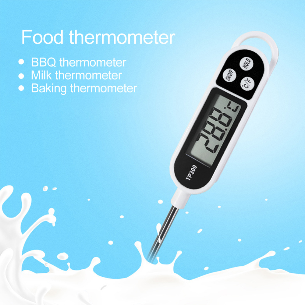 New style TP300 Digital Food Thermometer Instant Read Electronic Food Thermometer Digital Temperature Measuring Tool for Home Kitchen Use