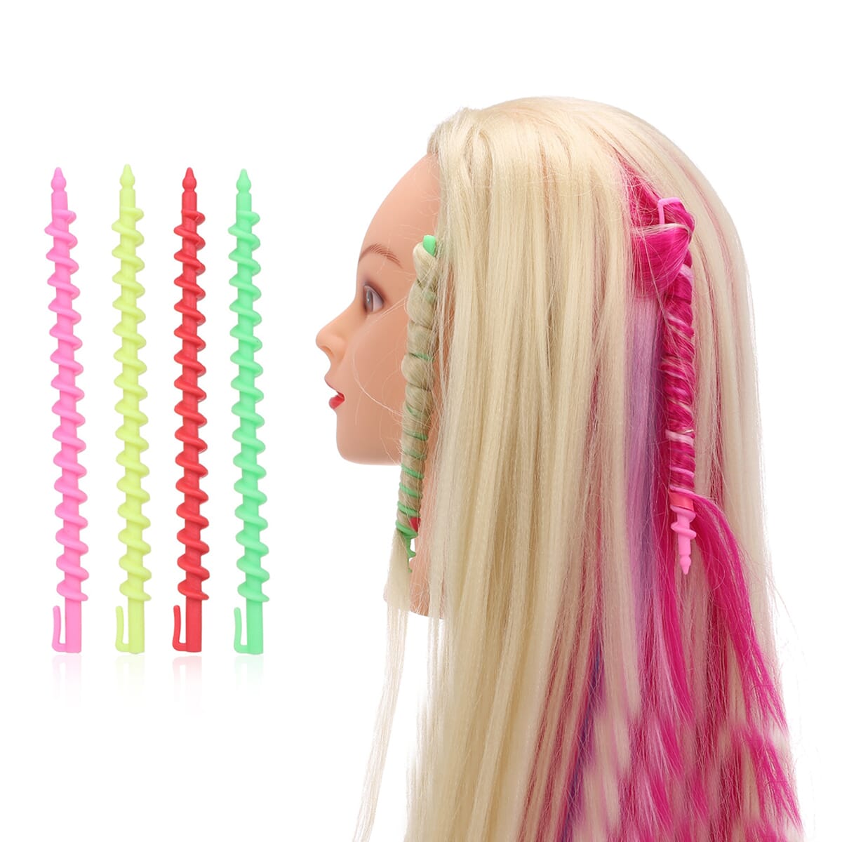 5 Pcs Set Diy Hair Salon Curlers Rollers Tool Soft Small Hairdressing Tools