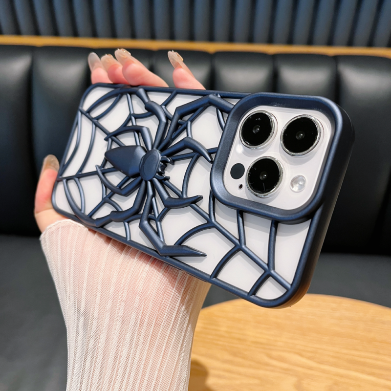 HODON Luxury 3D Hollow Plating Star Magnetic For Magsafe Case for iPhone 16 15 14 13 12 11 Pro Max Plus Cases Wireless Charging Matte Cooling Shockproof Back Cover