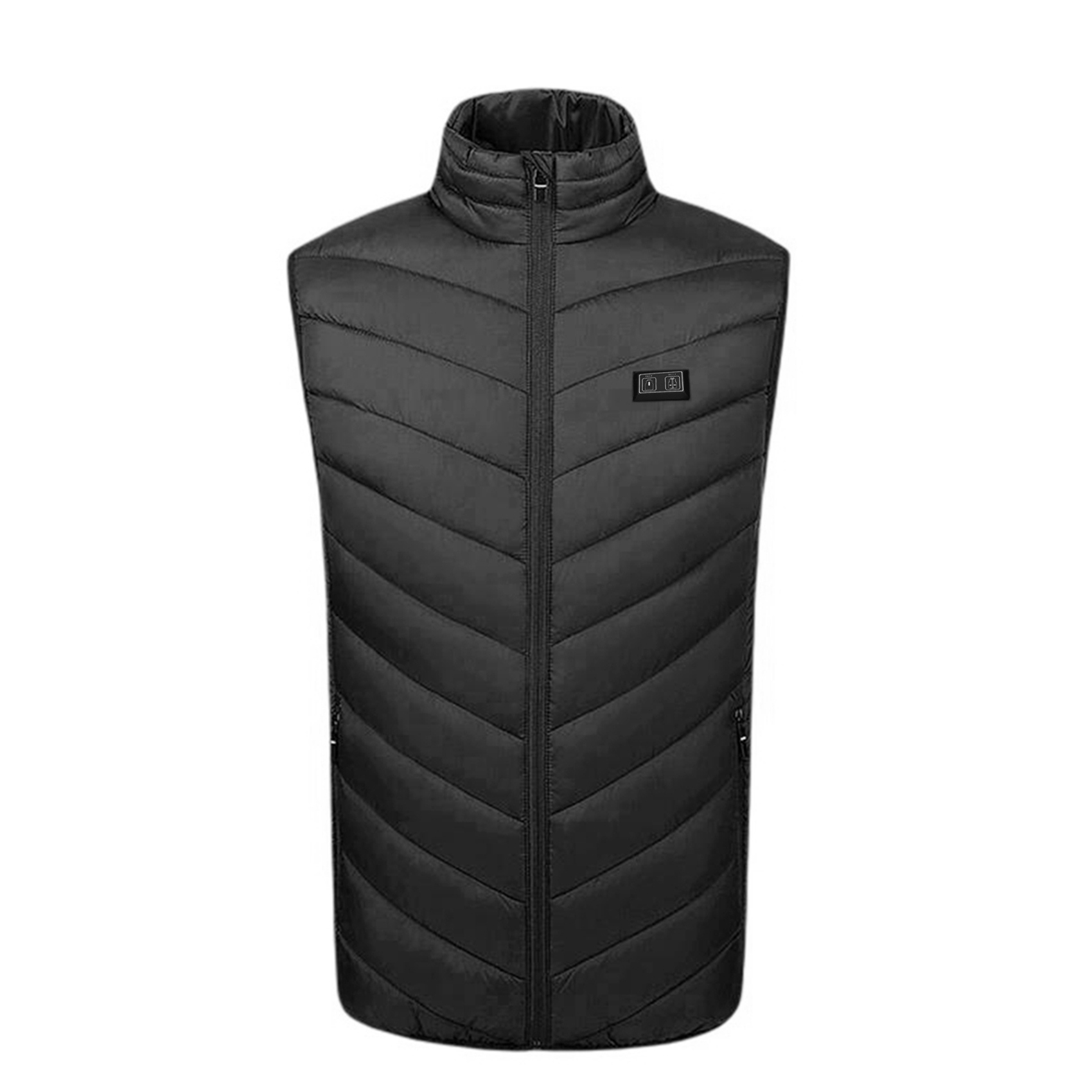 1 Pcs Heated Vest Jacket Women Men USB Rechargeable Clothing XXL