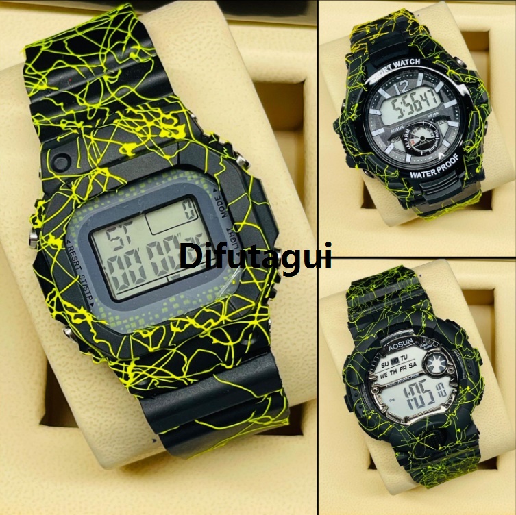 Difutagui Aosun Digital Mens Watch | Different Sales promotion Model Mens Fashionable Watch