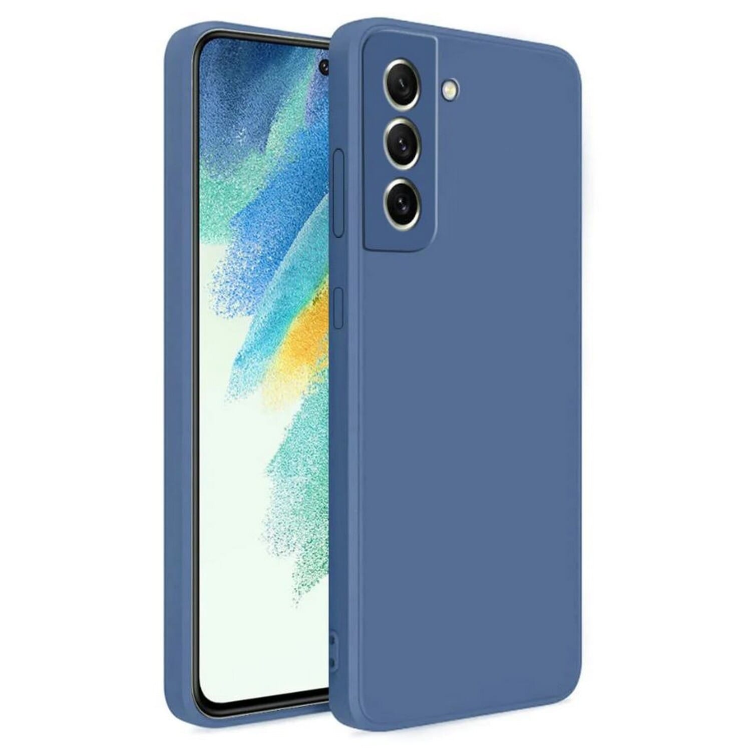 Silicone Case for Samsung Galaxy M33 5G - Camera Protective Flexible Phone Back Cover