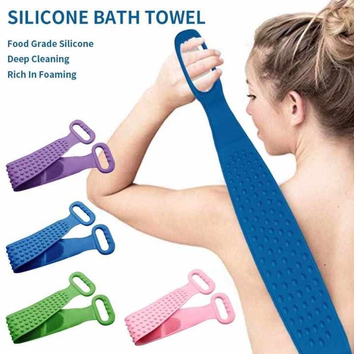 Silicone Dual Sided Back Scrubber,Easy to Clean,Long Lasting