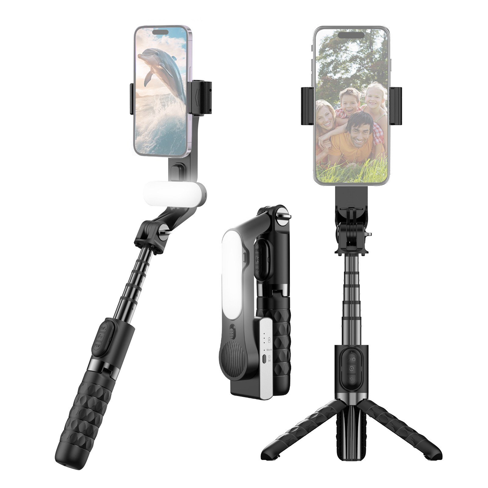 A6 Portable Gimbal Stabilizer for Smartphone