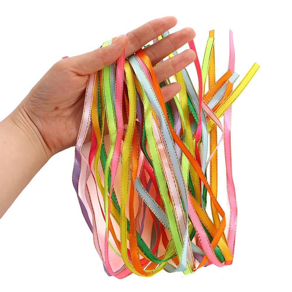 Party Natural Long Women Sweet Children Cute Decor Girl DIY Ponytail African Braid Mix Colorful Hair Braids Hair Ribbons