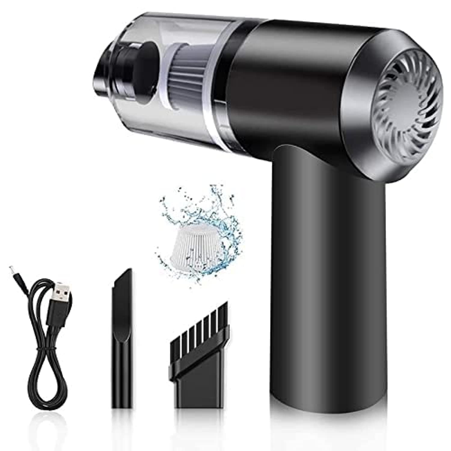 2 in 1 Car And Home Handheld Mini Portable Vacuum Cleaner
