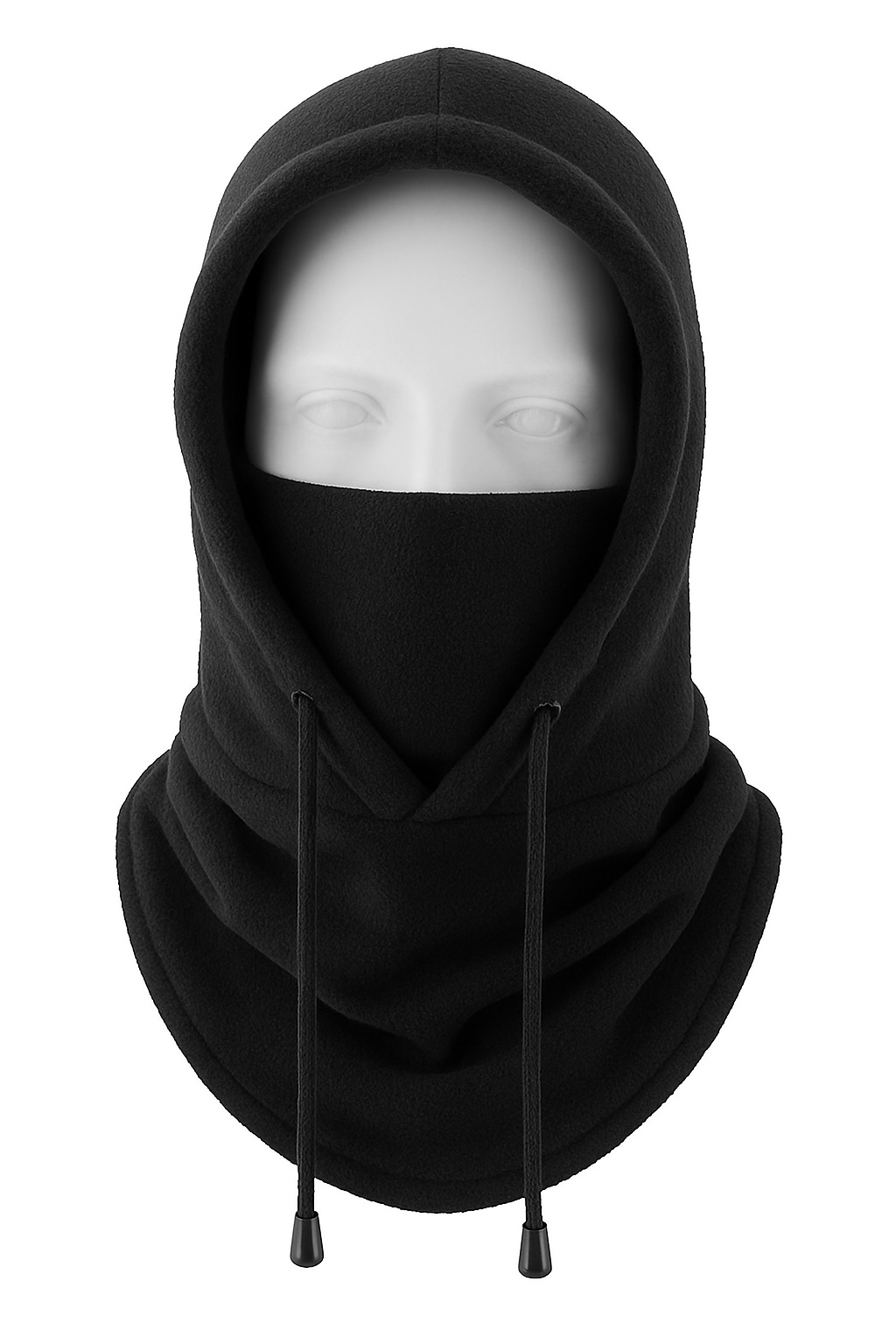 Unisex Winter Full Face And Neck Warmer Fleece Tactical Cap With Mask