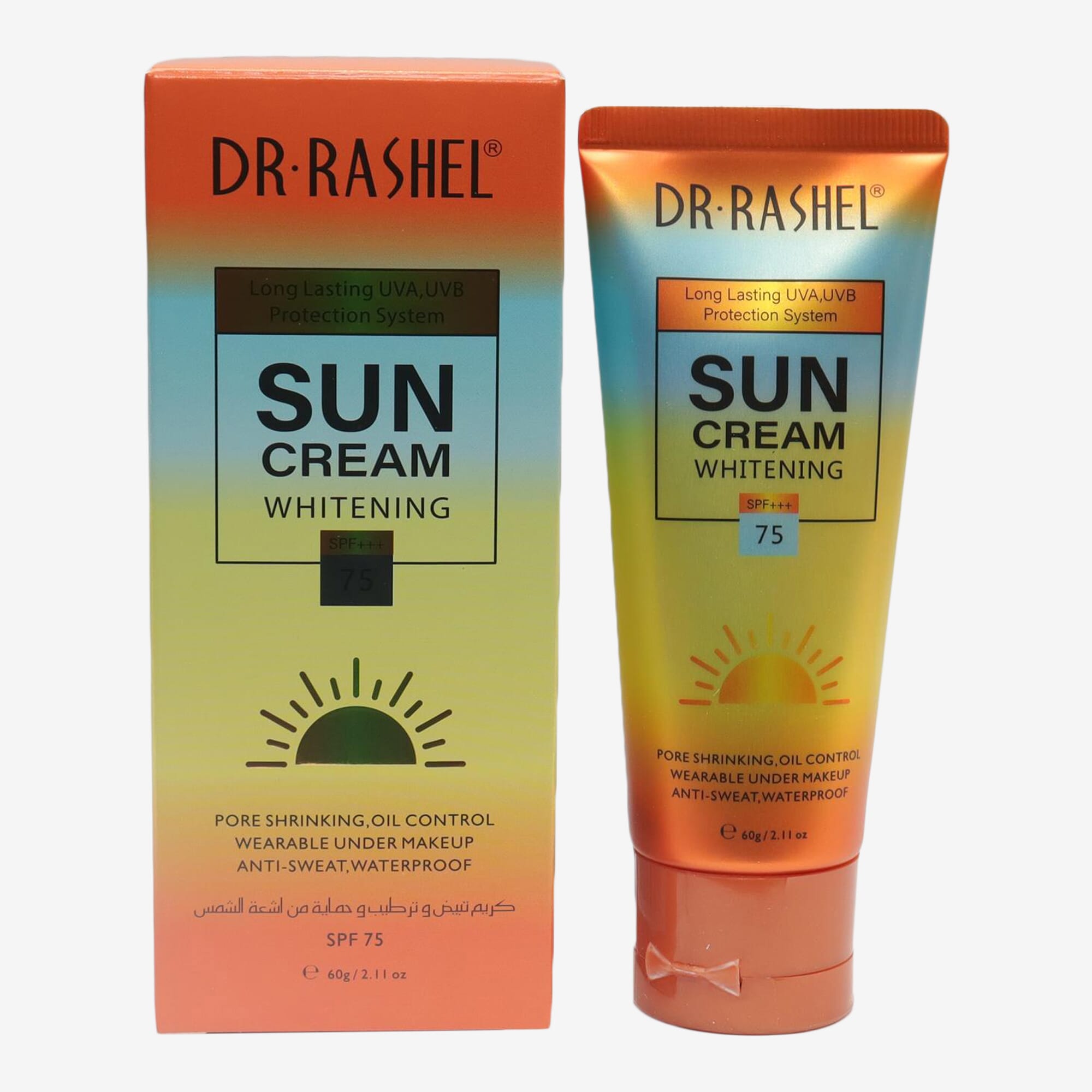 Long Lasting Uvauvb Sun Cream Spf 75 60G