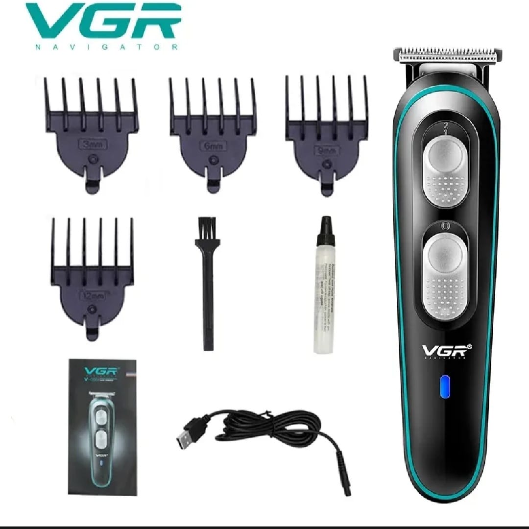 VGR O55 Beard hair trimmer kit _Rechargeable ,with guide comb
