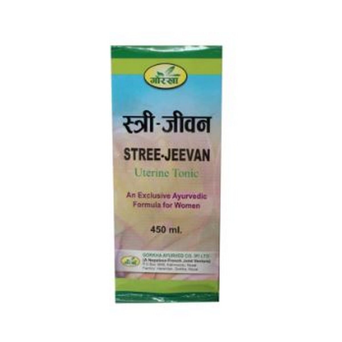 Gorkha Ayurvedic / Stree jeevan / Uterine tonic/ 450 ml