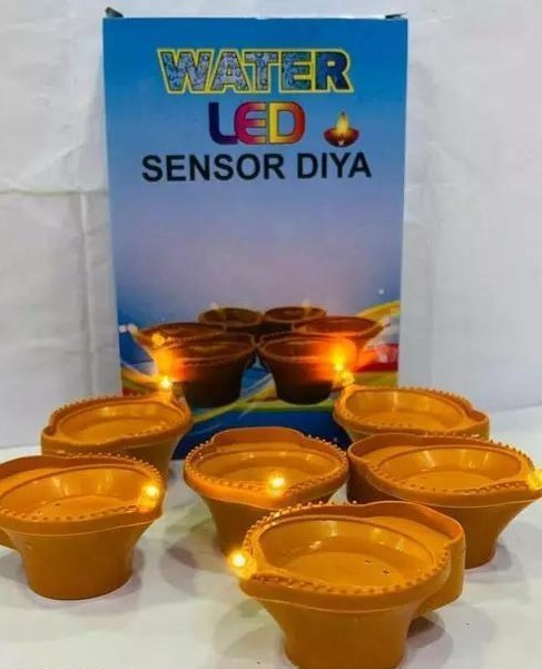 Water sensor LED Diya (Pack of 6)