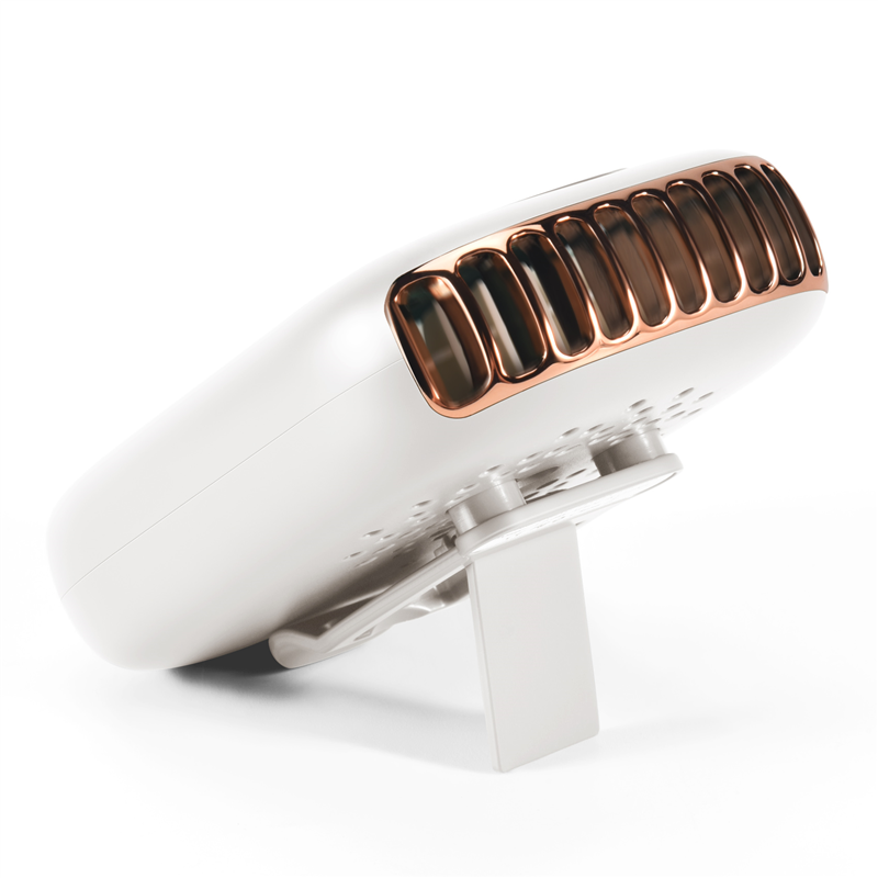 Fan Mini USB Cooler Rechargeable Ventilador Travel Handheld Portable Silent Small Electric Cooling Fans White